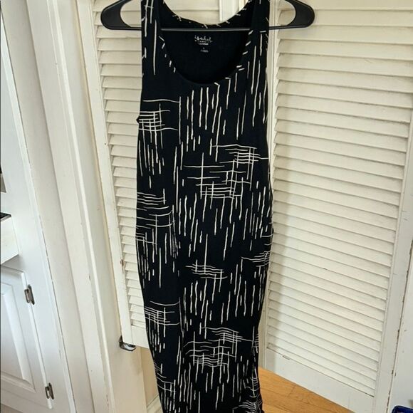 Designer 🧑🎨 look 👀 Patterned Women's Dress 👗 Soft Geometric Modern Maternity - Picture 1 of 17